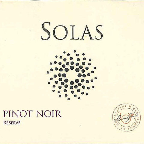 2019 Solas Pinot Noir