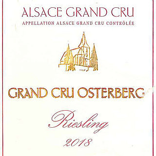 2018 Riesling Osterberg Grand Cru